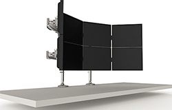 console monitor arms